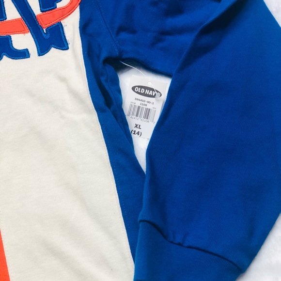 NWT Old Navy Size 14 Vivid Colorblock Collared Shirt - Picture 6 of 13